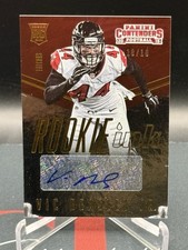 SSP/10 2015 Panini Contenders Rookie Ink GOLD Auto #RI-VB Vic Beasley Jr Falcons