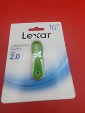 Lexar by Micron 16GB TwistTurn Jump Drive USB 2.0 Brand New Green