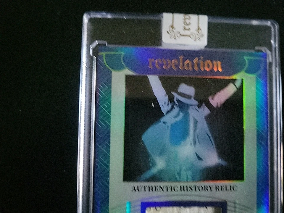 2025 Eternal Cuts Revelation Purple Michael Jackson Authentic History Relic 1/75 - Image 3 of 4