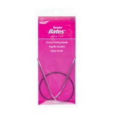 Susan Bates Silvalume 29" Circular Knitting Needles size 7 US