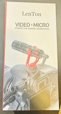 BRAND NEW LEN TON VIDEO MICRO COMPACT CAMERA MICROPHONE WITH FURRY COVER