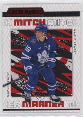 2023-24 Upper Deck Credentials Red 130/349 Mitch Marner #85 1t19