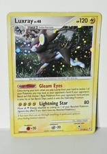 Luxray 7/130 Swirl Holo Bleed Rare - Diamond & Pearl - Pokemon 2007  on eBay