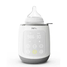 HEYVALUE Bottle Warmer, 10-in-1 Fast Baby Food Heater&Thaw BPA-Free Milk Warmer