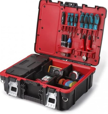 KETER Technician Case 237003 Werkzeugkoffer Box schwarz 48x38x17,5 cm
