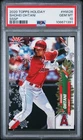 2020 Topps Holiday #HW26 Shohei Ohtani Sssp CANDY CANE BAT PSA 10 Population 12