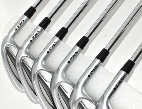 Ping i200 6p 6-7-8-9-W-U RH Black Dot Modus3 Tour120 S Stiff Golf Iron Set Clubs - Picture 9 of 22
