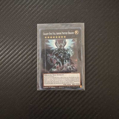 Yugioh x3 Galaxy-Eyes Full Armor Photon Dragon RA01-EN037 SR 1st Edition NM