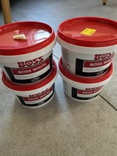 4x Boss White Jointing Compound 400g Tube