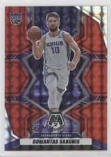 2021-22 Panini Mosaic Red Mosaic Prizm Domantas Sabonis #42 0qw3