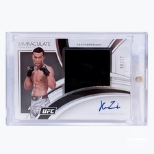 2022 Panini Immaculate Collection UFC MMA Cards Checklist 32