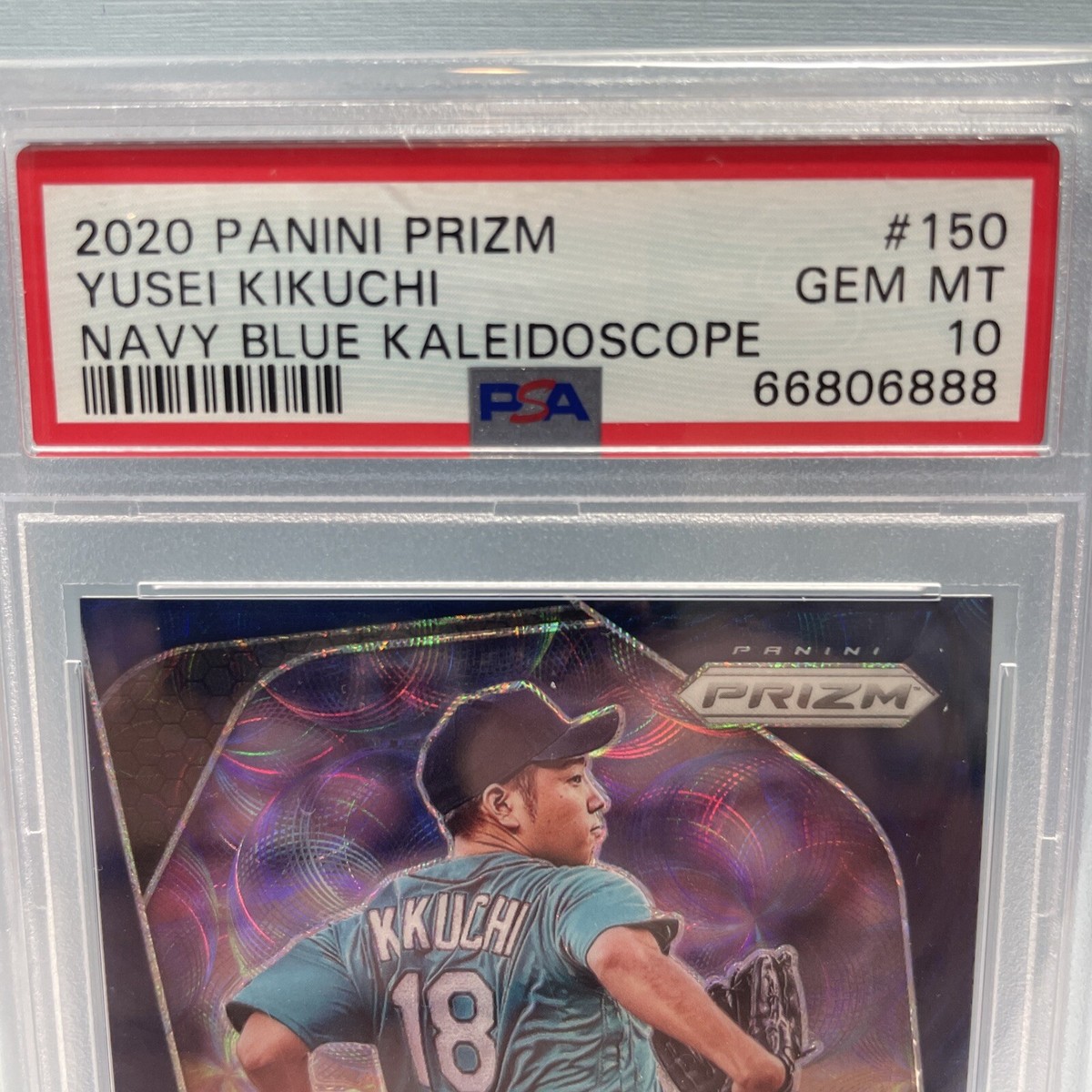 kaleidoscope 美遊　PSA10 PSA 10 Panini Prizm Navy Blue Kaleidoscope Yusei Kikuchi