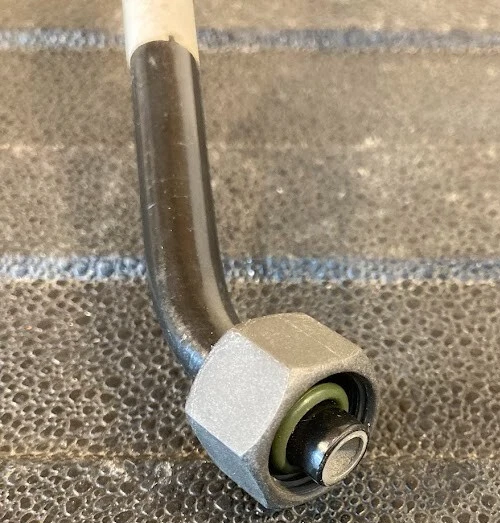 Tubería de aire acondicionado - 129-830-19-15 - para Mercedes-Benz 500SL y 600SL 1990-1993 Foto 3 de 4