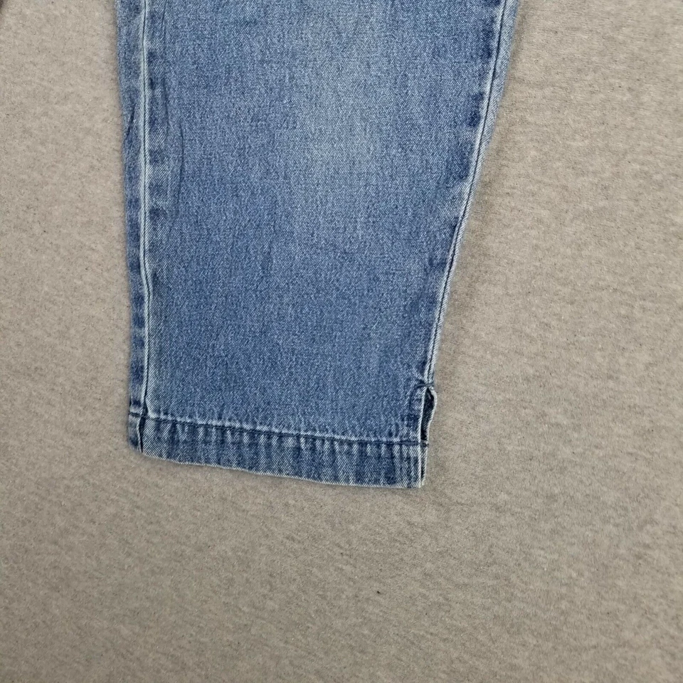 Jeans Capri VINTAGE Informales Esquina Talla 6 Suave Ligero Denim Foto 2 de 4