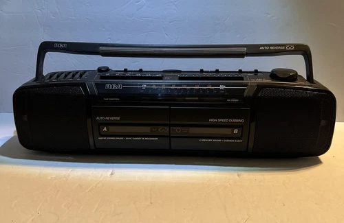 Vintage RCA Model RP-7780A AM/FM Stereo Radio Dual Cassette w/Equalizer TESTED K