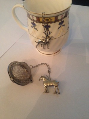 Heavy Horse 2 Zoll Tee Ball Mesh Infuser Edelstahl Kugel Sieb E05