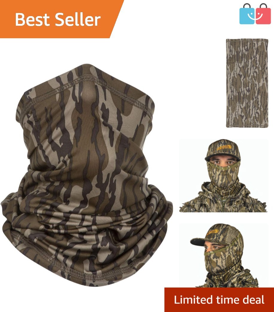 Versatile Camouflage Neck Gaiter - Moisture-Wicking for All