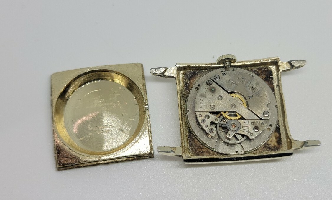 Vintage El Prado By Mepa 1 Jewel Mechanical Watch For Parts Or 