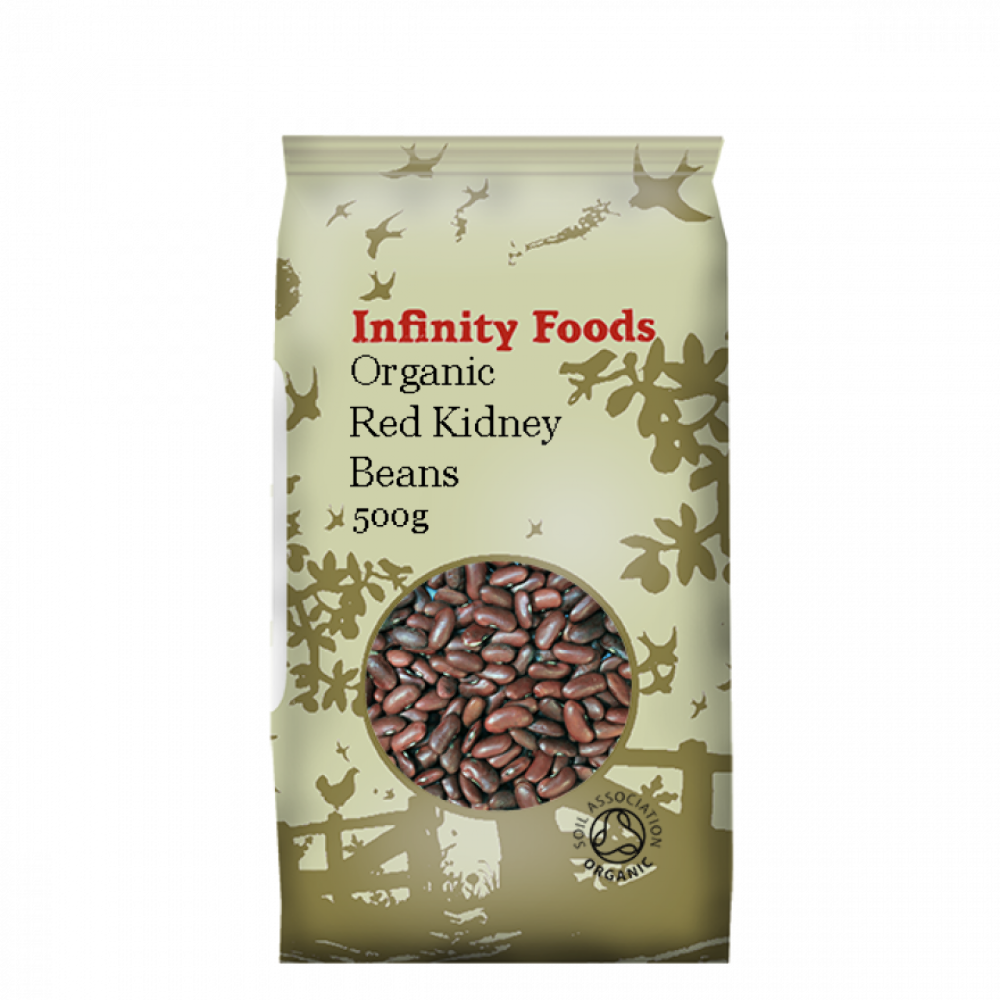 Infinity Foods Organic Red Kidney Beans 500g