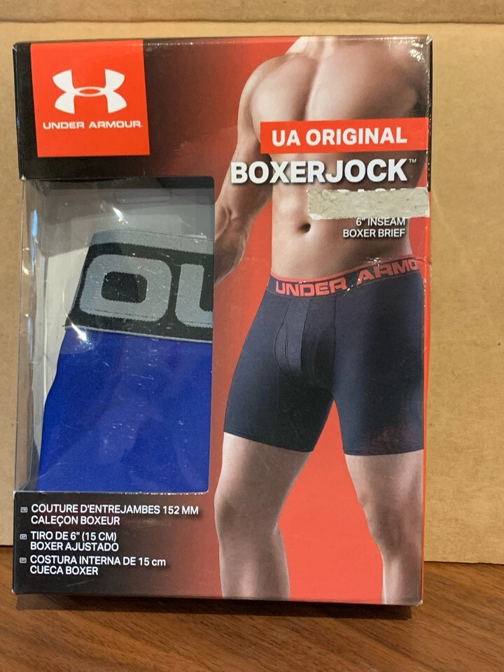 Under Armour Men's Original Series 1-Pack Boxerjock Boxer Briefs Size S