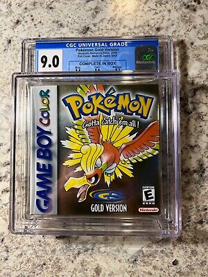 Pokemon Gold Version Game Boy Color 2000 Japanese Complete with Box Never  Played