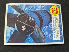 1969 Topps Man On The Moon Card # 4A Space Photography (VG)