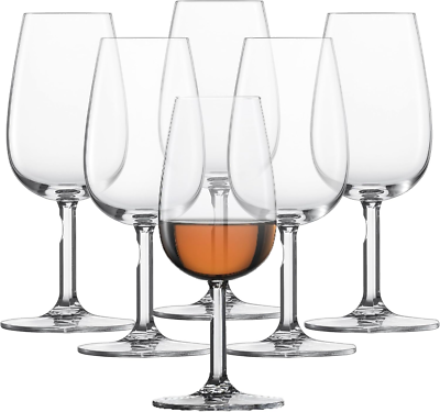 #ad Tritan Crystal Glass Bar Special Siza Port Wine Glass 7.7 Ounce Set of 6 $120.99