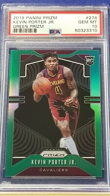 Kevin Porter Jr. - 2019 Panini Prizm Green Prizm PSA 10 | eBay