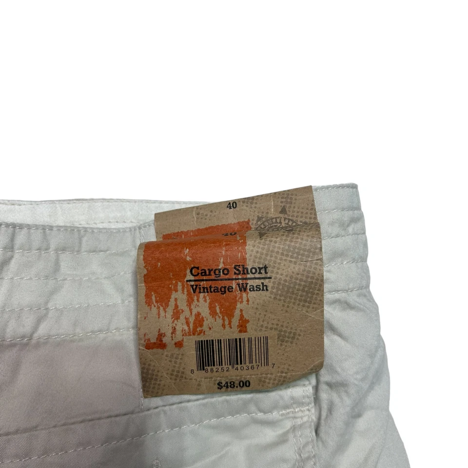 Ruff Hewn Cargo Shorts Mens 40 Beige Military Outdoor Hiking - Image 4 of 4