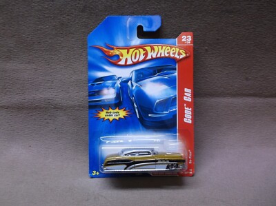 HOT WHEELS 2007 #107 GOLD SILVER SO FINE 1951 51 BUICK CUSTOM LOW RIDER CODE CAR