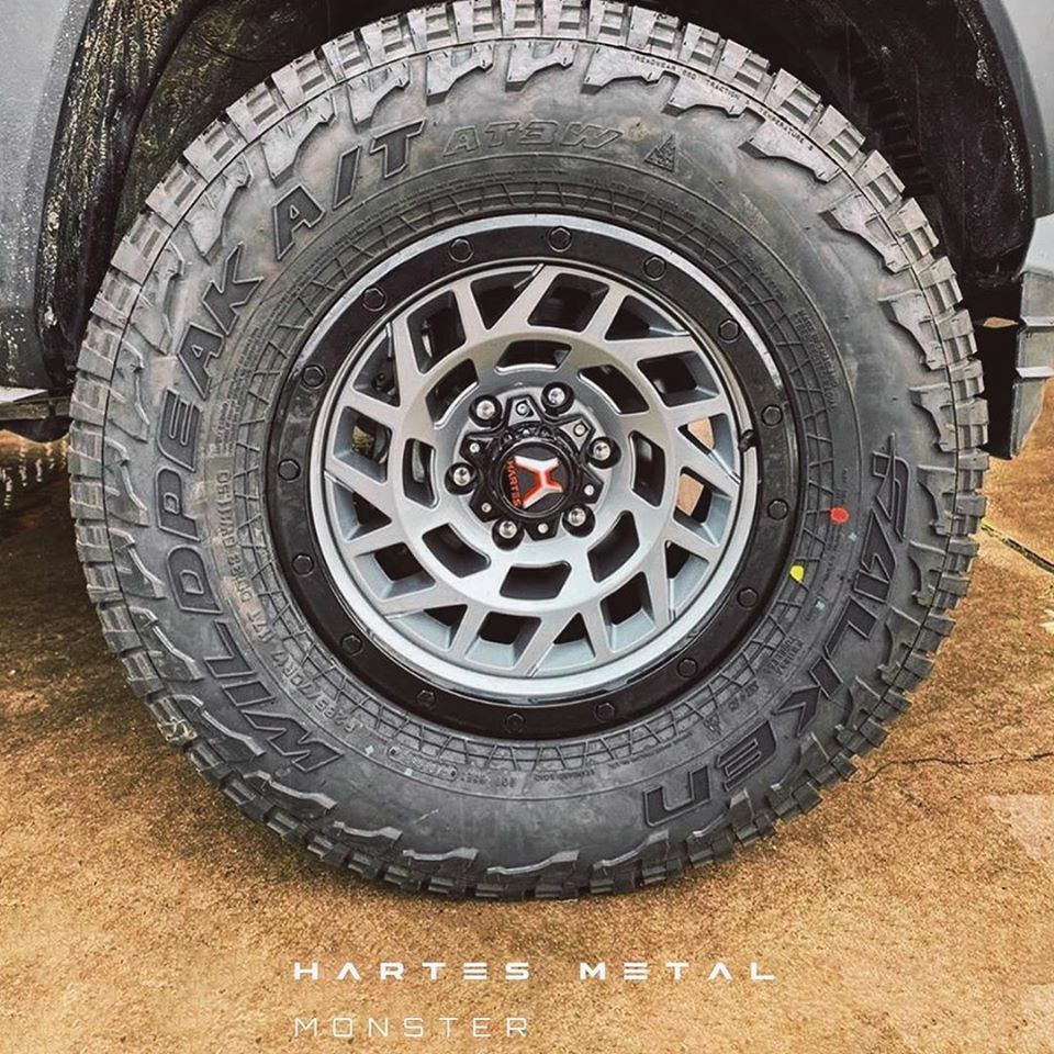 18 Inch FORD RANGER Raptor Wildtrack Wheels HARTES METAL MONSTER ...