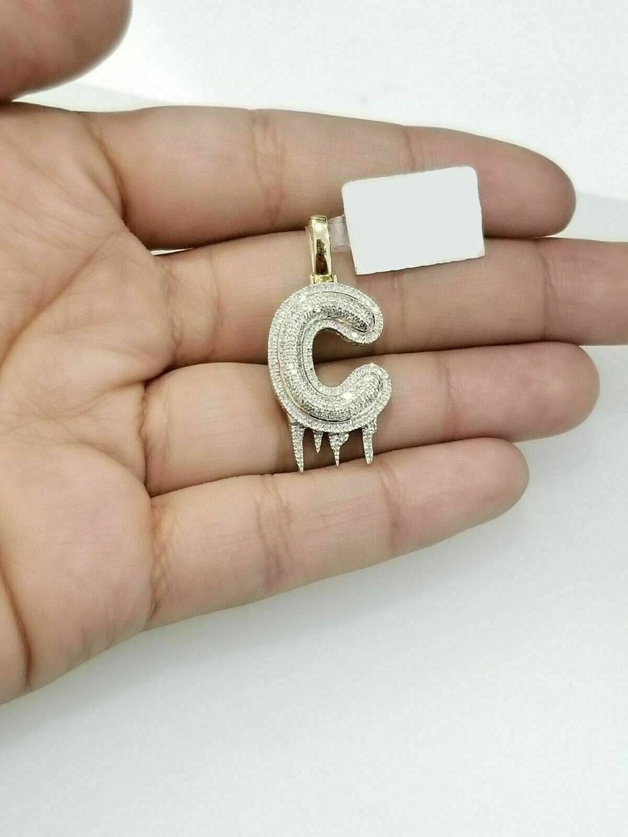 Letter c shop diamond pendant