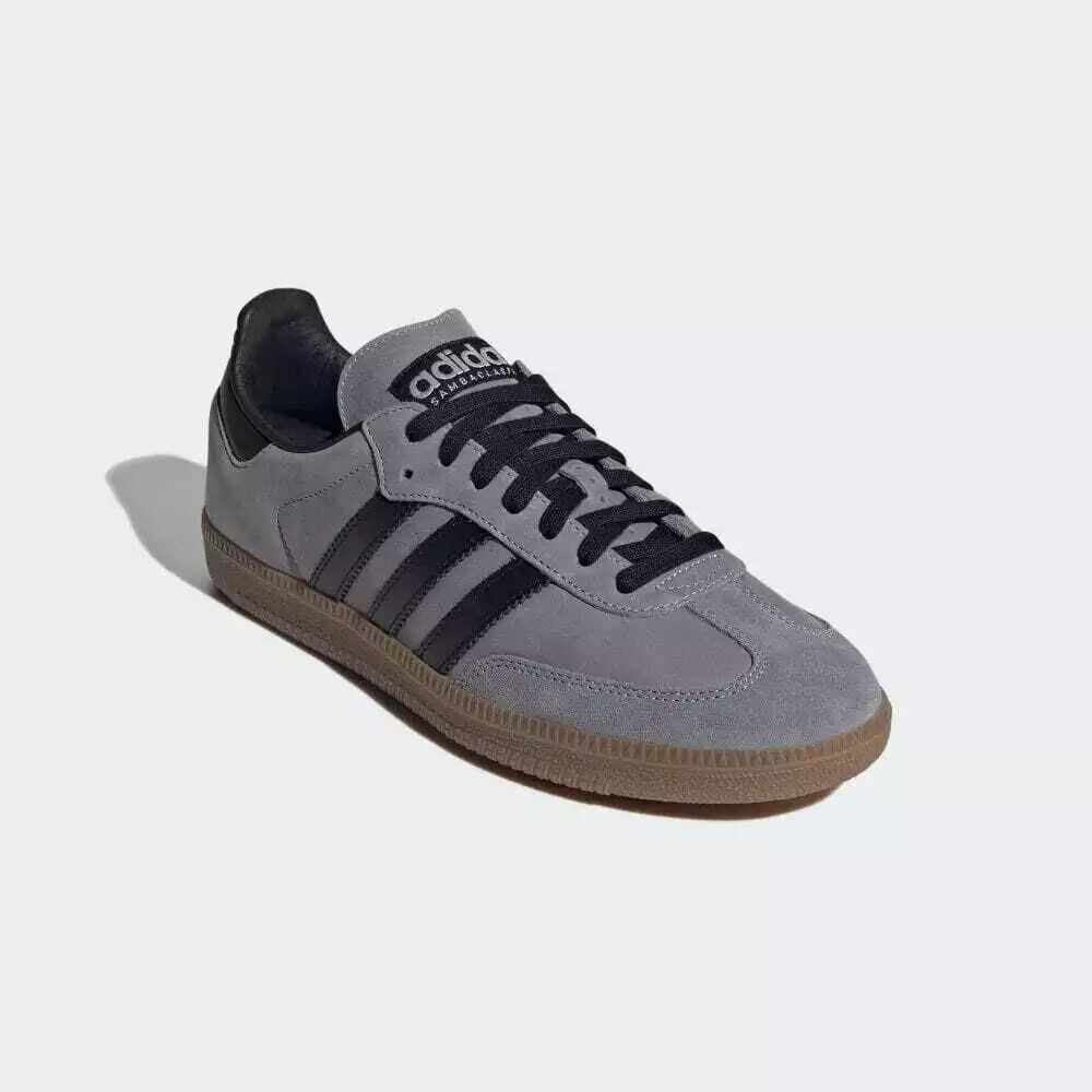 IE9164] Adidas Men's SAMBA OG Halo Silver/Black *NEW* | eBay