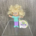 Vtg Cabbage Patch Kids Girl FIGURE PVC Figure 2.5” Blonde Minis