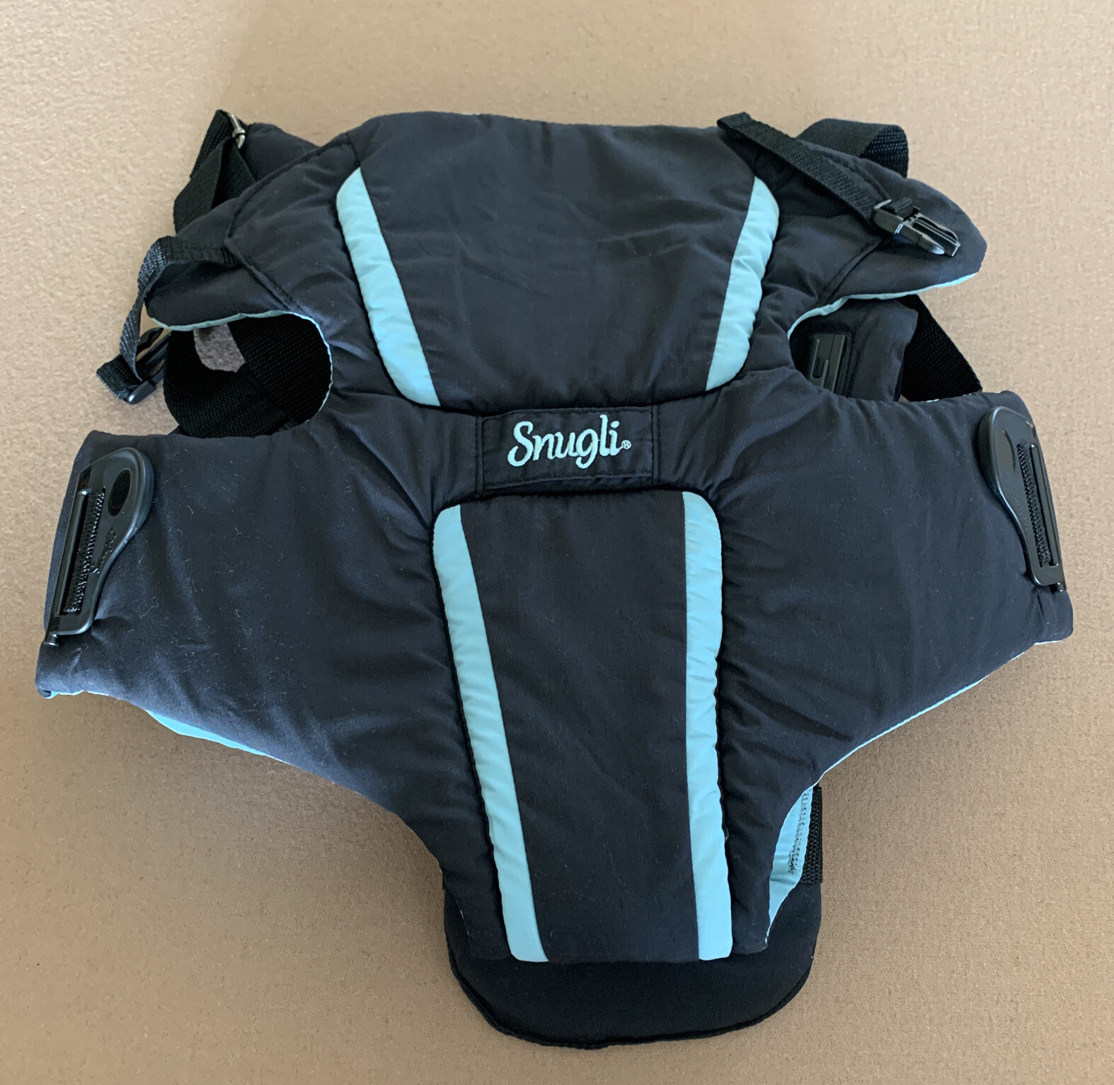 Evenflo Snugli Baby Backpack Carrier Baby Blue/Gray eBay
