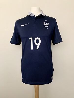 France 2014-2016 home Paul Pogba Nike One Star EDF football shirt