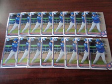 2022 Bowman Chrome Yohendrick Pinango #BCP-95 RC Lot of 16-CUBS
