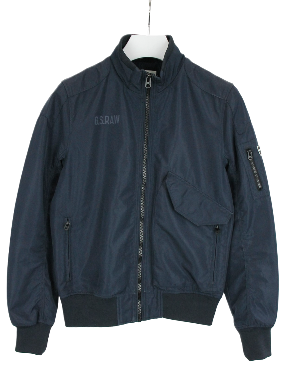 G-STAR Raw Sports Conway Bomber Jacket Men's LARGE Full Zip G-STAR Raw Sports Conway Bomber Jacket Men's LARGE Full Zip