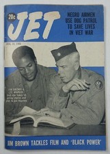 Vietnam Airman Dog Patrol Negro Era Black History Jet Magazine August 11, 1966