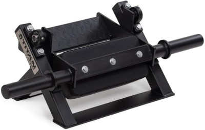 Plate-Loaded Tibia Dorsi Calf Machine, Rated 200 LB, Fits Olympic-Sized Change P