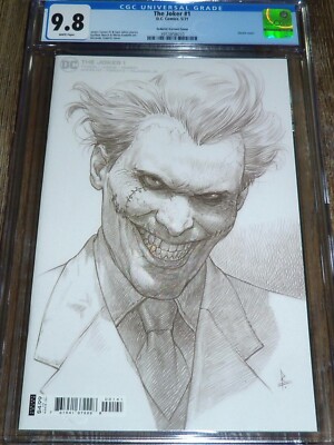 Joker #1 CGC 9.8 DC Comics Federici 1:25 Ratio Variant NEWEST Series Batman