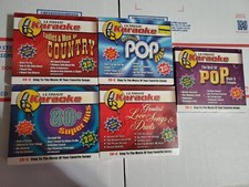 Ultimate Karaoke CD SET LOT NEW 80's Hits Ladies Country Pop Duets Love Songs