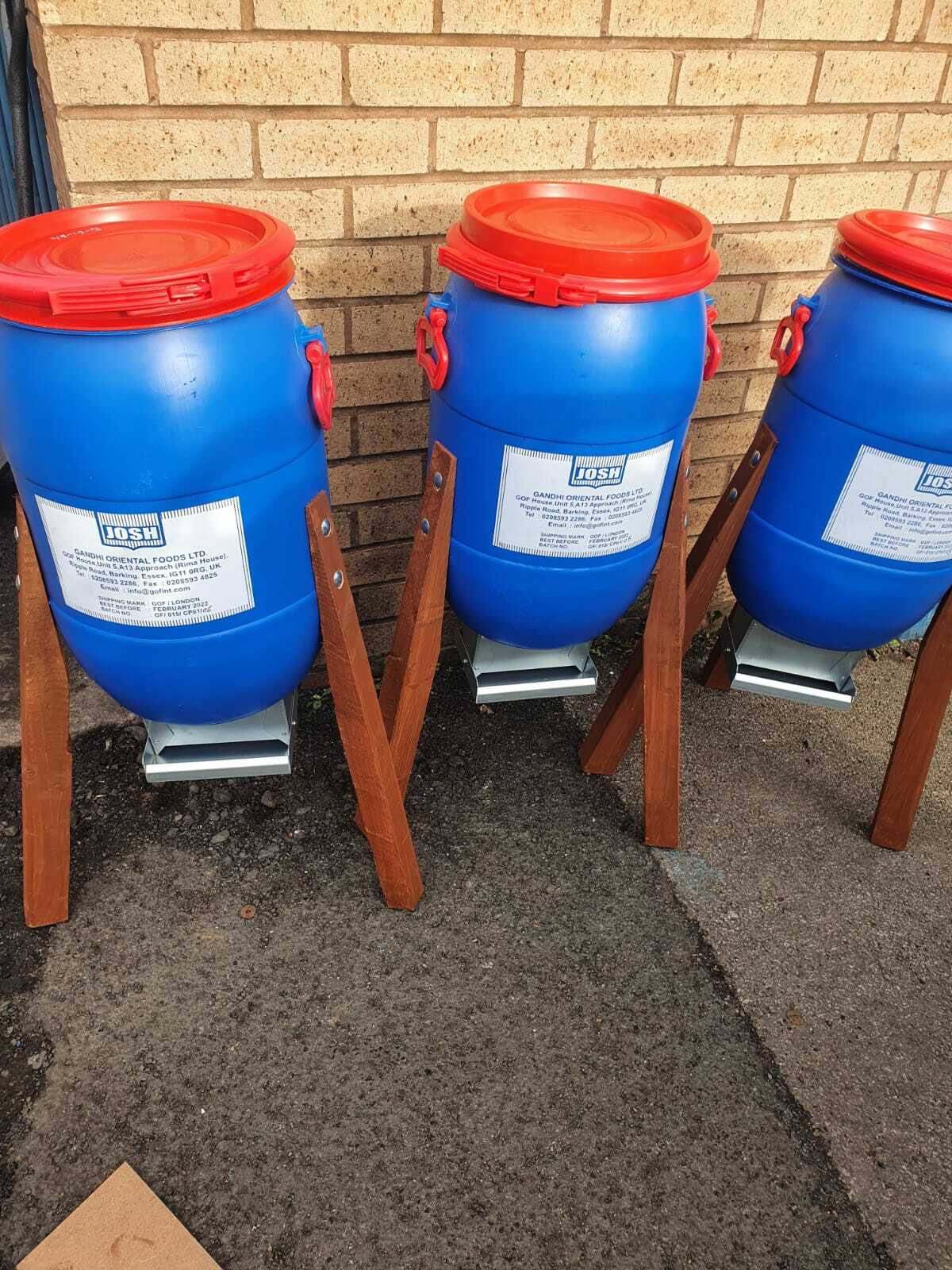 1 x 35kg 7" Pan Pheasant, Gaming, Chicken Feeder Collection eBay