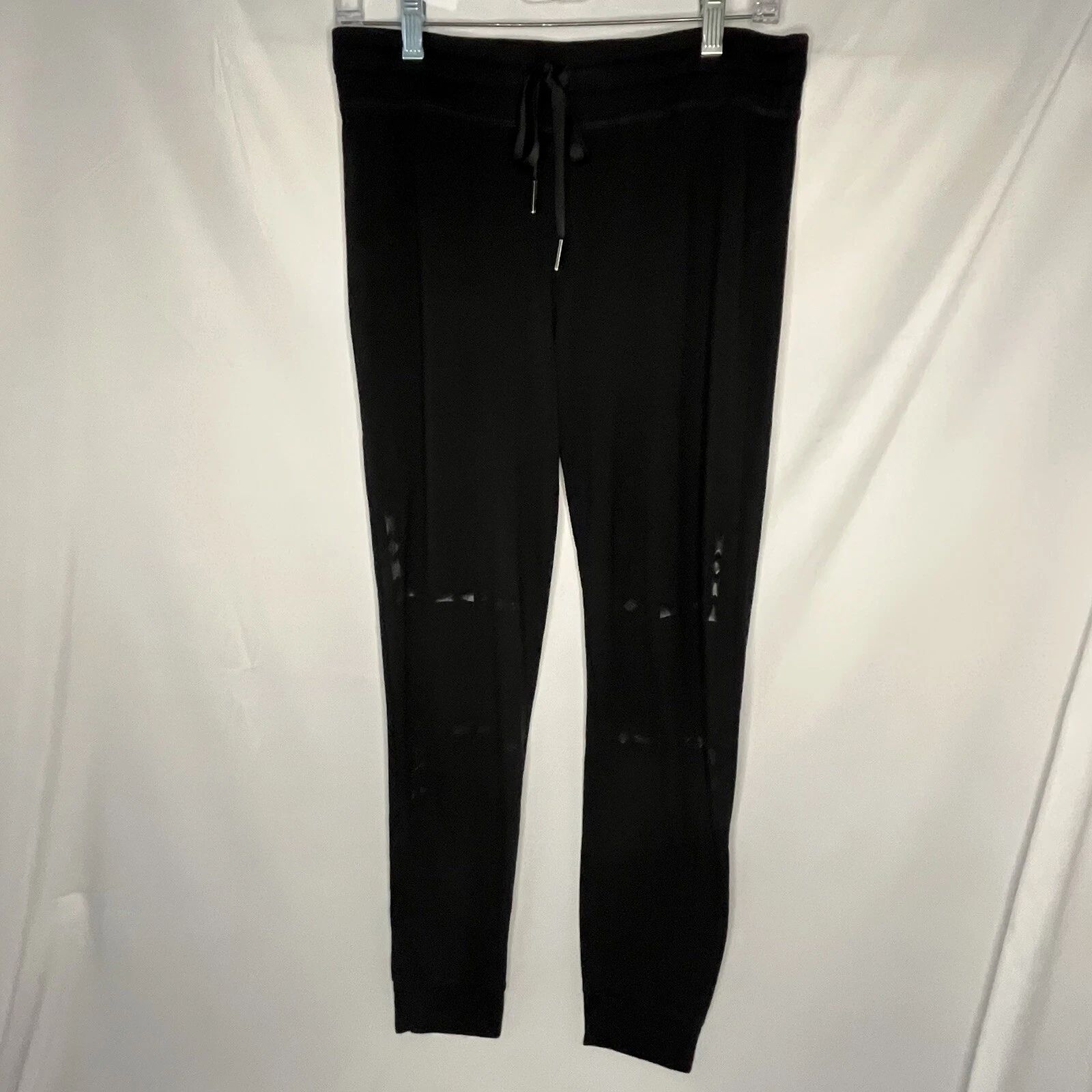 beyond-yoga joggers drawstring geometric detail cuffed sweatpants