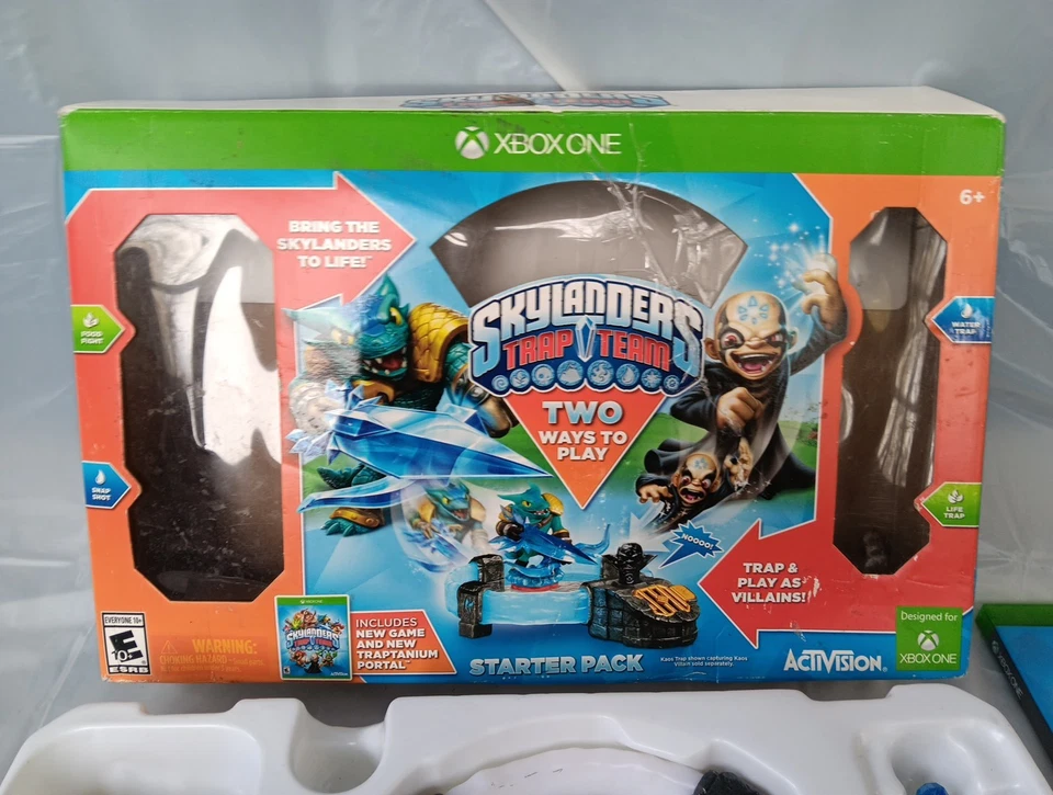 Skylanders Trap Team Starter Pack para Xbox One Traptanium Portal con figuras adicionales Foto 2 de 4