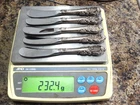 5 Sir Christopher by Wallace Sterling Butter Spreader Paddle Knife Set