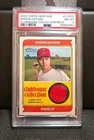 Shohei Ohtani ● 2023 Topps Heritage #CCR-SO ● CC Relics ● PSA 8 ● Game Used
