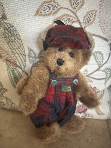 Boyds Bears Edmund #9175-08  Fall 1997 8” Plush BAILEY & Friends Red Plaid NWT - Picture 18 of 24