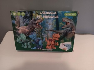 Laradola DIY Dinosaur Build & Take-Apart Dinosaur Toys for Kids W/ DRILL 3+ NEW