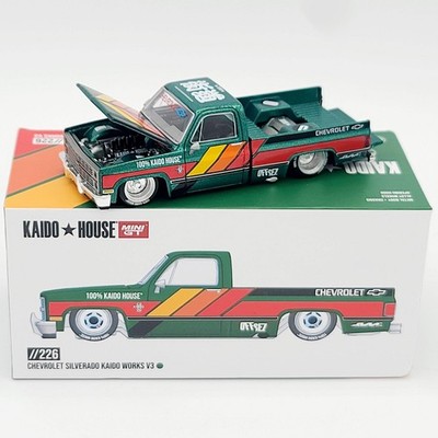 ミニカー Kaido SilveradoFuji Speedway 3 Set Kaido House x Mini GT '83 Chevrolet Silverado Kaido Works V3 - 1